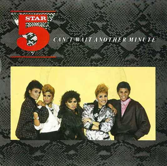 Five Star : Can't Wait Another Minute (7", Single)