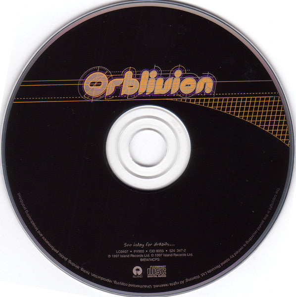 The Orb : Orblivion (CD, Album)