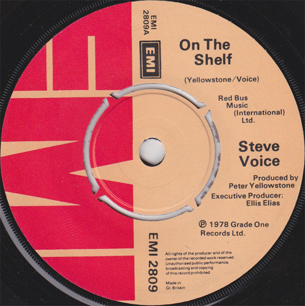Steve Voice : On The Shelf (7", Single)