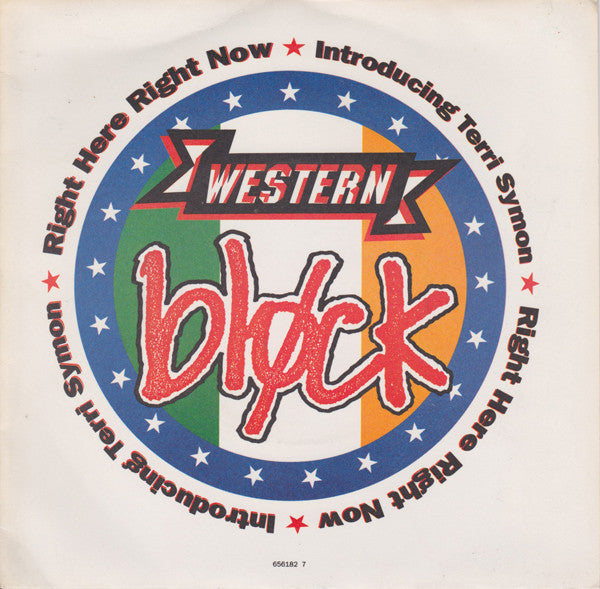 Western Block Introducing Terri Symon : Right Here Right Now (7", Single)