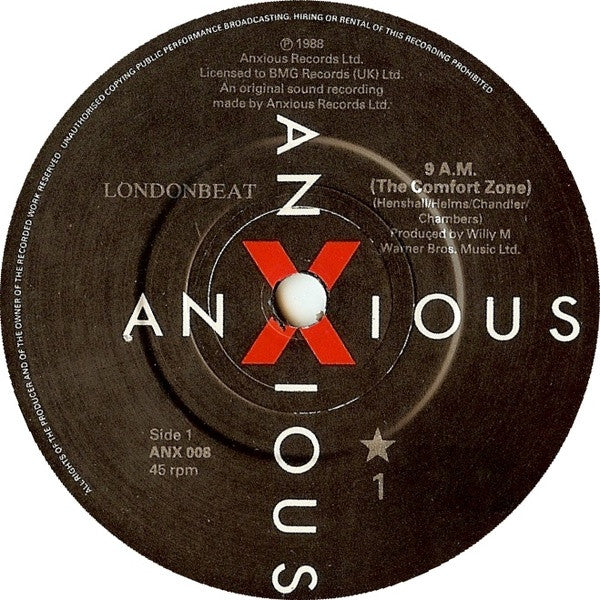 Londonbeat : 9 A.M. (7", Single)