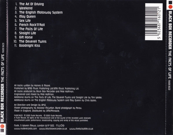 Black Box Recorder : The Facts Of Life (CD, Album)