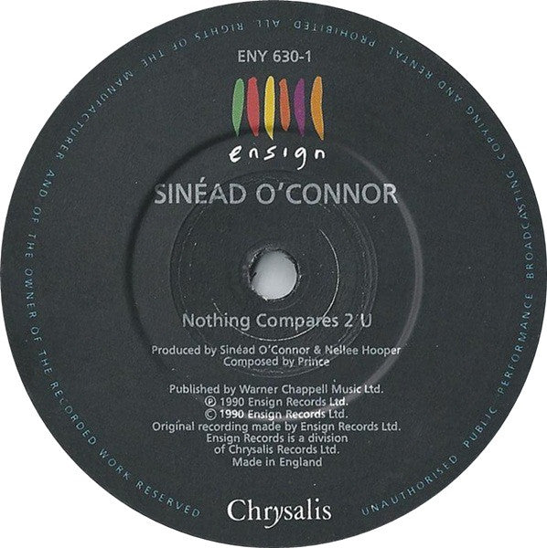 Sinéad O'Connor : Nothing Compares 2 U (7", Single, Bla)