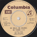 Iris Williams : No Walls, No Ceilings, No Floors (7", Single)