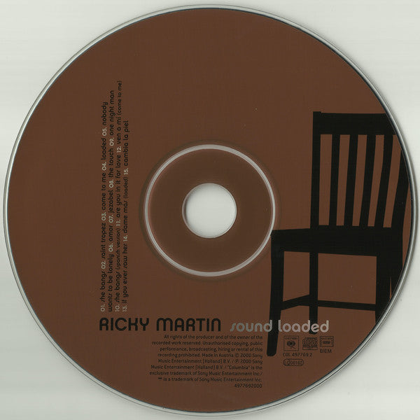 Ricky Martin : Sound Loaded (CD, Album)