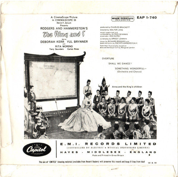 Rodgers & Hammerstein : The King And I (7", EP)