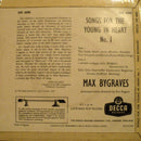 Max Bygraves : Songs For The Young In Heart No. 1 (7", EP, Mono)