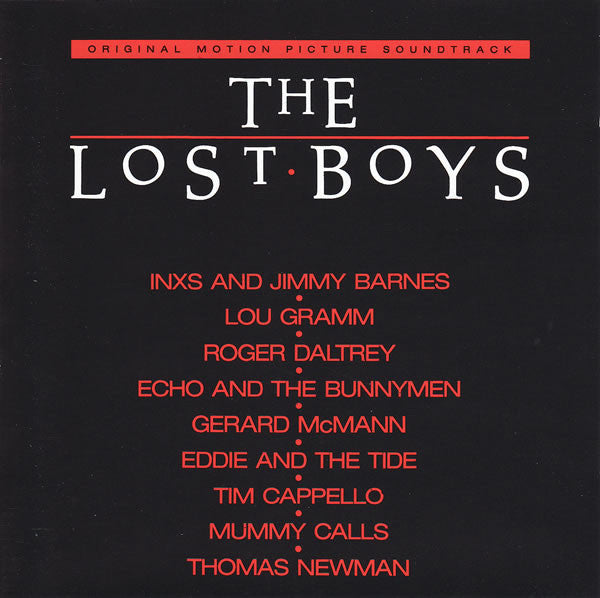 Various : The Lost Boys (Original Motion Picture Soundtrack) (CD, Comp, RE, RP)