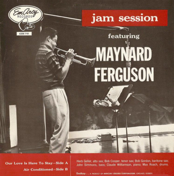 Maynard Ferguson : Jam Session Featuring Maynard Ferguson (LP, Mono, RE)