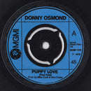Donny Osmond : Puppy Love (7", Single, Blu)