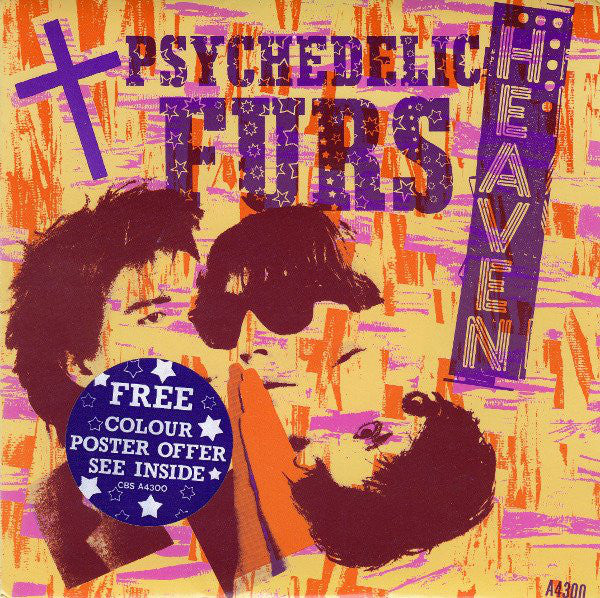 The Psychedelic Furs : Heaven (7", Single, Pos)