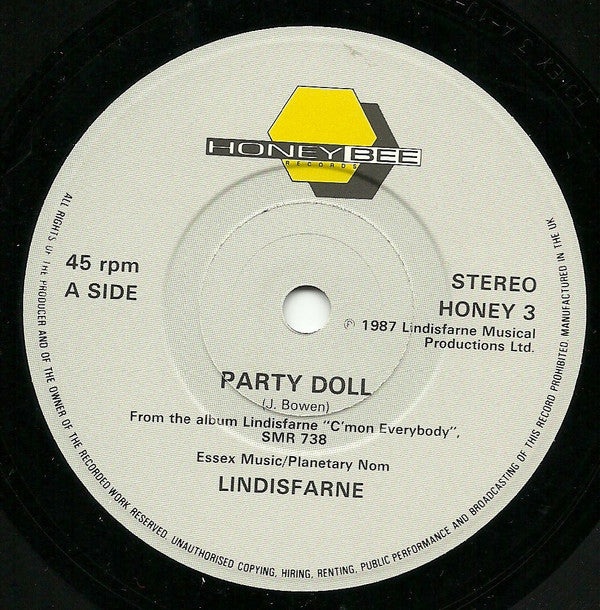 Lindisfarne : Party Doll (7", Single)