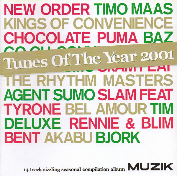 Various : Tunes Of The Year 2001 (CD, Comp)