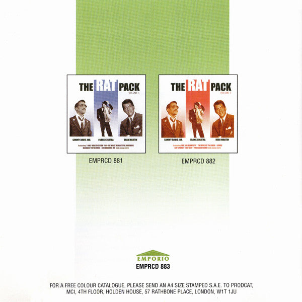 Sammy Davis Jr.  / Frank Sinatra  / Dean Martin : The Rat Pack (3xCD, Comp)