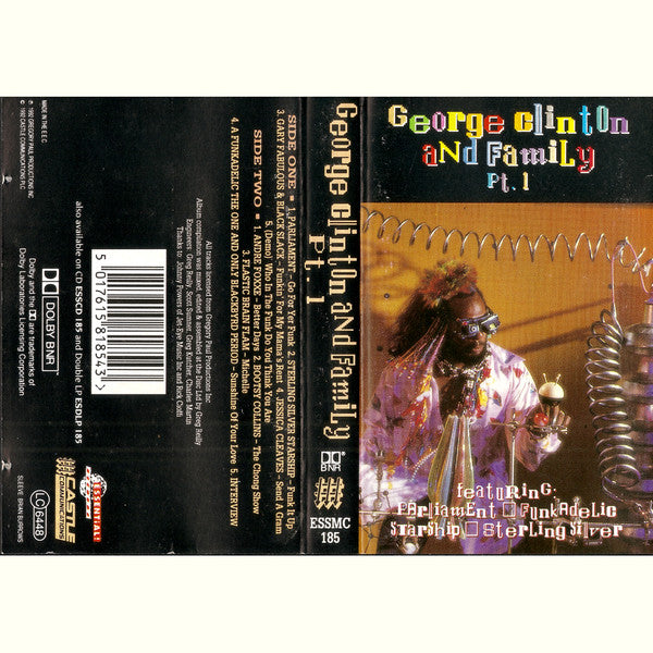 Various : George Clinton And Family Pt. 1 (Cass, Comp)