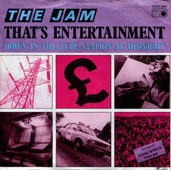 The Jam : That's Entertainment (7", Single)