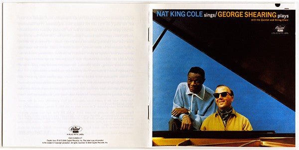 Nat King Cole / The George Shearing Quintet : Nat King Cole Sings/George Shearing Plays (CD, Album, RE, RM)