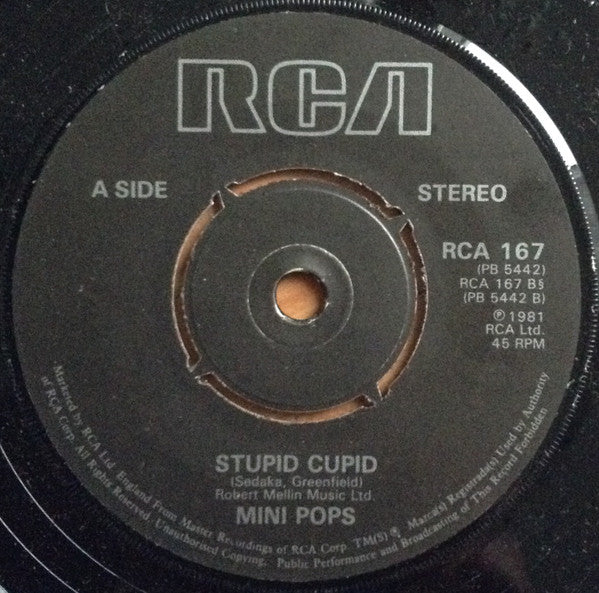 Mini-Pops : Video Killed The Radio Star / Stupid Cupid (7")