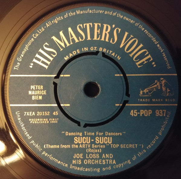 Joe Loss & His Orchestra : Sucu Sucu  (7")