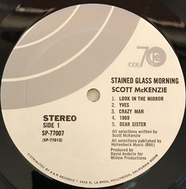 Scott McKenzie : Stained Glass Morning (LP, Album, Mon)