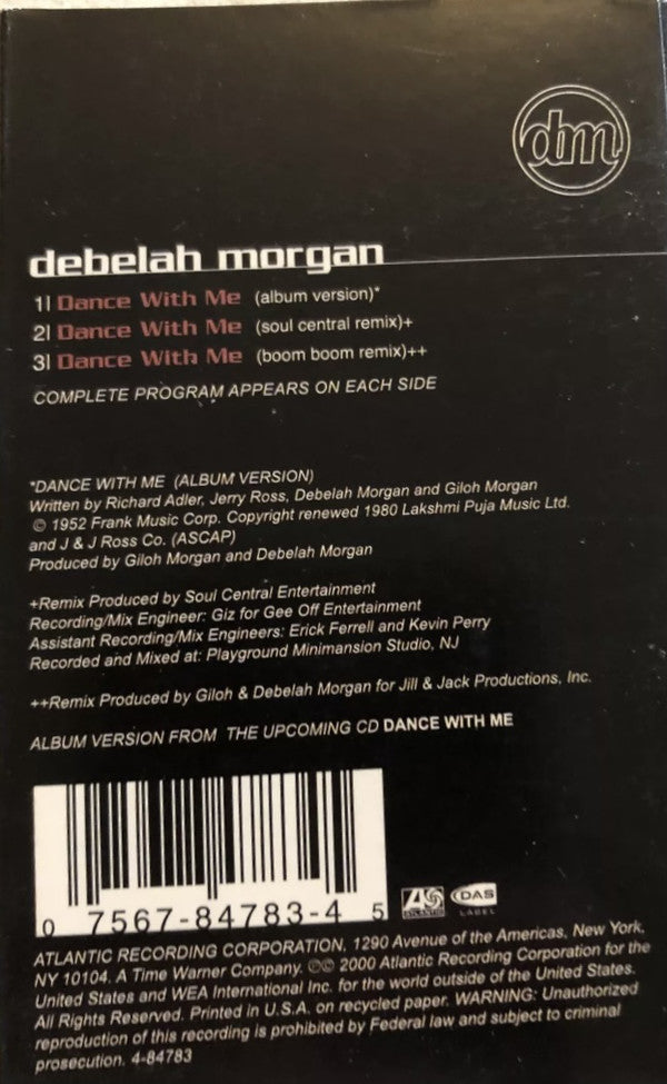 Debelah Morgan : Dance With Me (Cass, Single)