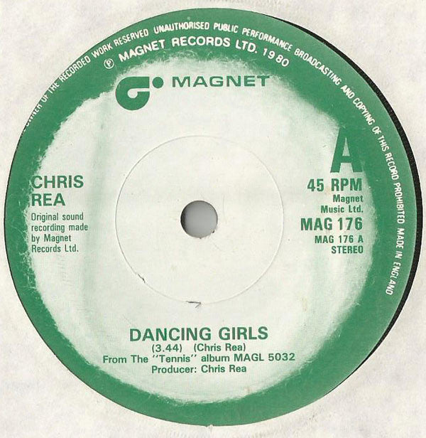 Chris Rea : Dancing Girls (7", Single)