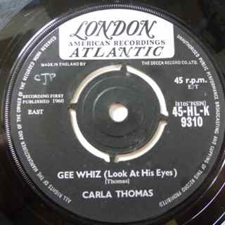 Carla Thomas : Gee Whiz (Look At His Eyes) / For You (7")