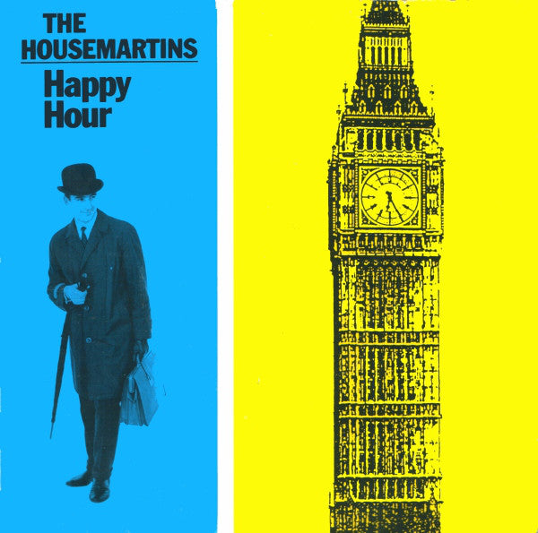 The Housemartins : Happy Hour (7", Single, Go!)