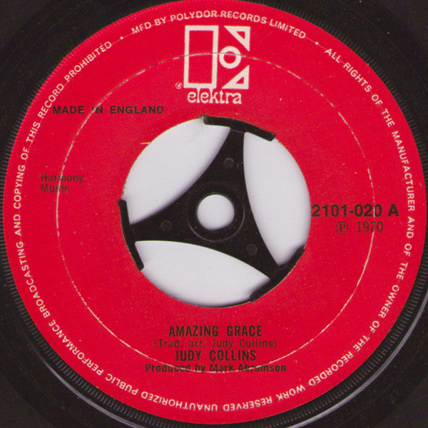 Judy Collins : Amazing Grace (7", Single)