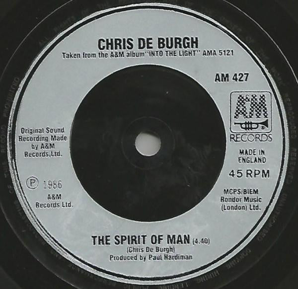 Chris de Burgh : The Simple Truth (A Child Is Born) (7", Single, Sil)