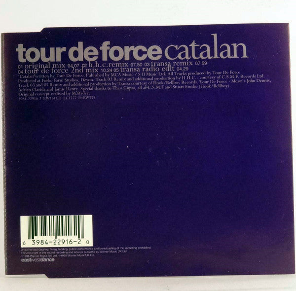 Tour De Force : Catalan (CD, Single)