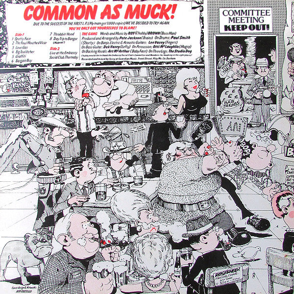 Roy Chubby Brown : Common As Muck (LP)