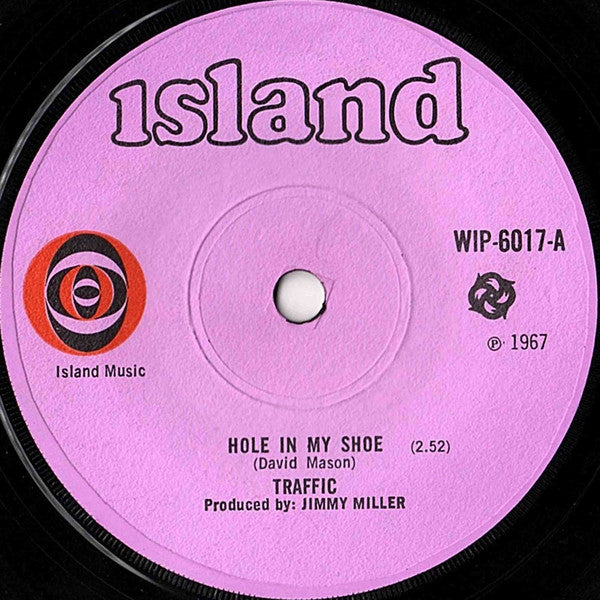 Traffic : Hole In My Shoe / Smiling Phases (7", Single, Sol)