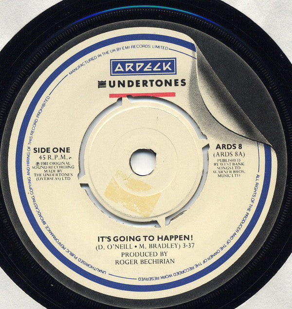 The Undertones : It's Going To Happen! (7", Single)