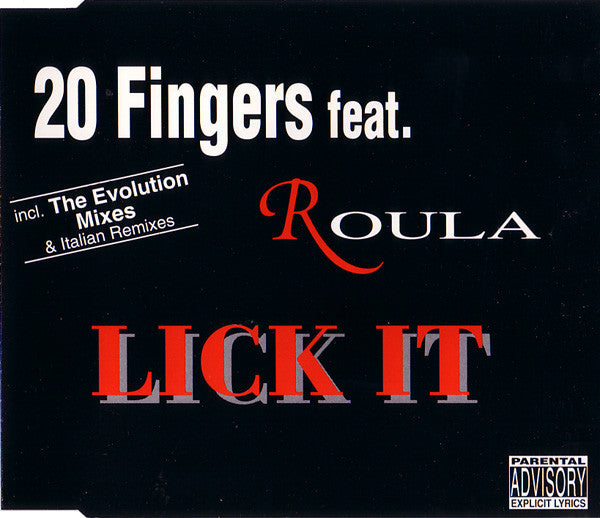 20 Fingers Feat. Roula : Lick It (Remixes) (CD, Maxi)