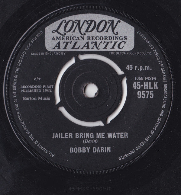 Bobby Darin : Things (7", Single)