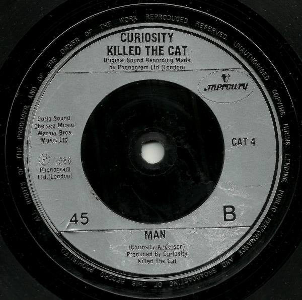 Curiosity Killed The Cat : Misfit (7", Single, RE, Sil)
