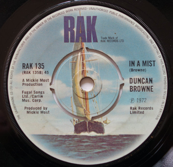 Duncan Browne : Journey (7", Single)