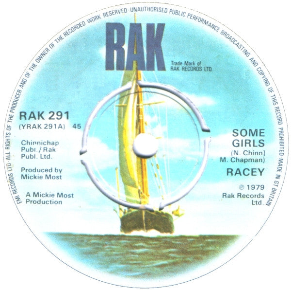 Racey : Some Girls (7", Single)