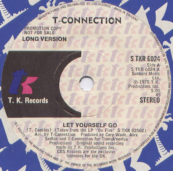 T-Connection : Let Yourself Go (7", Promo)