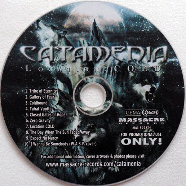 Catamenia : Location:COLD (CD, Album, Promo)
