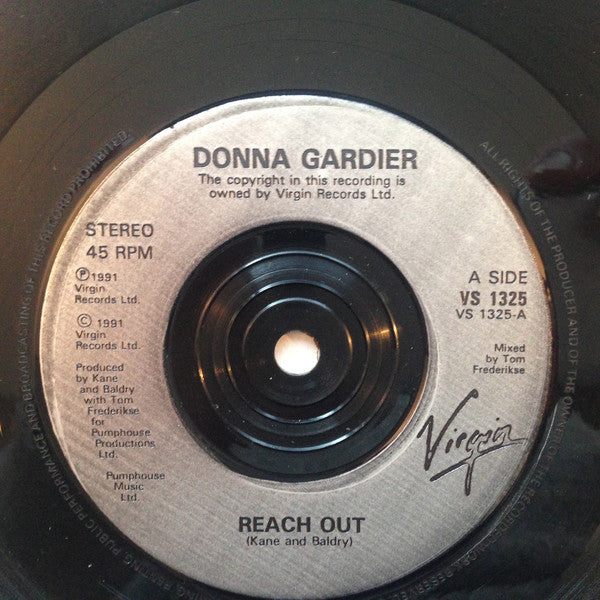 Donna Gardier : Reach Out (7", Single)