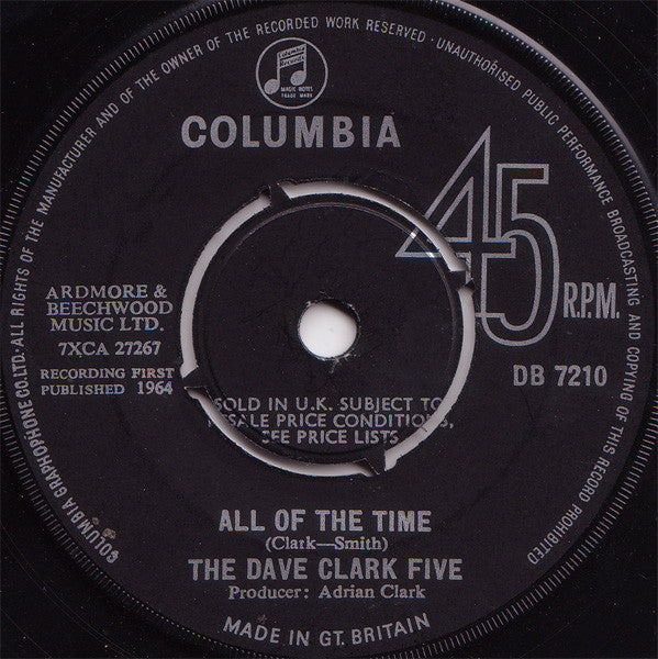The Dave Clark Five : Bits And Pieces (7", Single, 4-P)