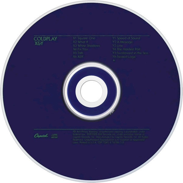 Coldplay : X&Y (CD, Album, Cin)