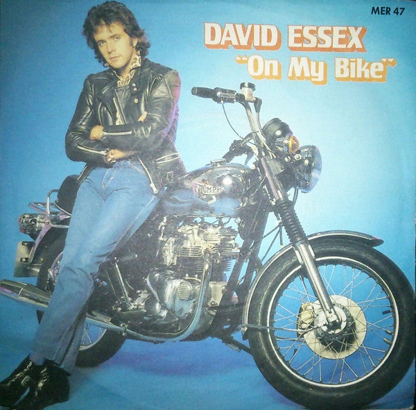 David Essex : On My Bike (7", Single)