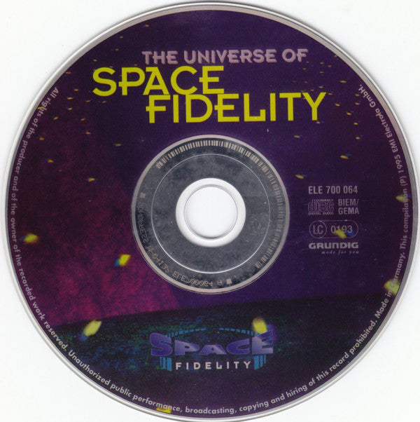 Various : The Universe Of Space Fidelity (CD, Comp, Promo)