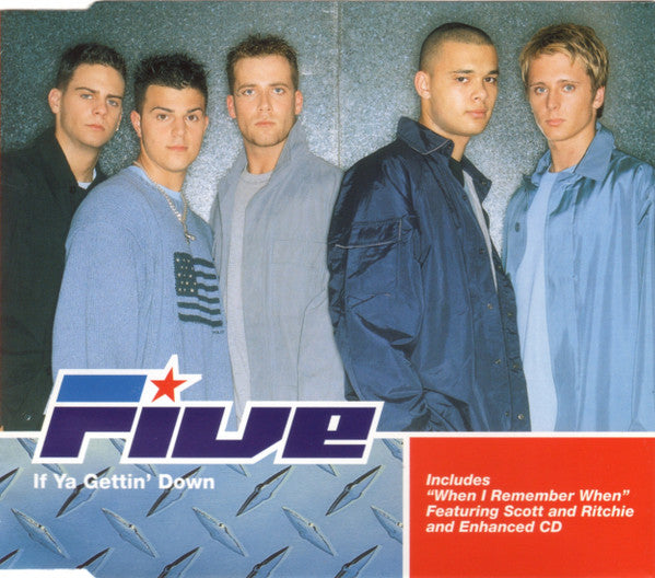 Five : If Ya Gettin' Down (CD, Single, Enh)