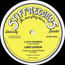 Lene Lovich : Lucky Number (12")