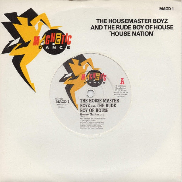 The House Master Boyz* And The Rude Boy Of House : House Nation (7", Single)