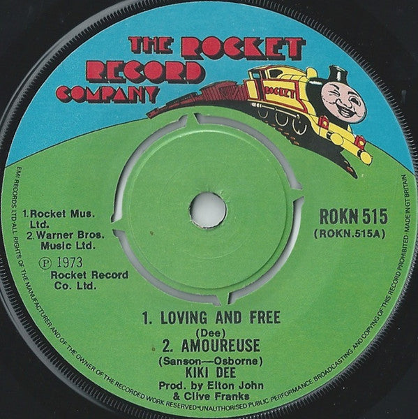 Kiki Dee : Loving And Free (7", EP)